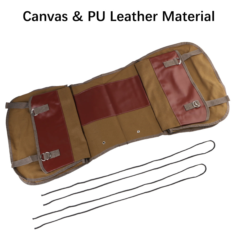 Motorbike Side Rear Bags Canvas Bag Large Capacity Luggage Cargo Bag For Bicycle ATV Electric Bike Motorcycle Saddle Bag