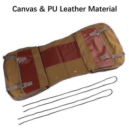 Motorbike Side Rear Bags Canvas Bag Large Capacity Luggage Cargo Bag For Bicycle ATV Electric Bike Motorcycle Saddle Bag