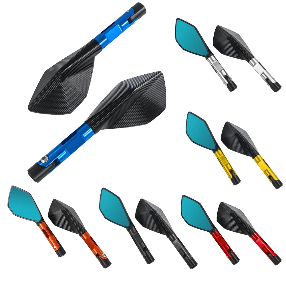 Motorcycle Accessories Aluminum Rear View Rearview Mirrors Side Mirror For YAMAHA MT07 MT09 For Honda CB650F For Kawasaki Z900