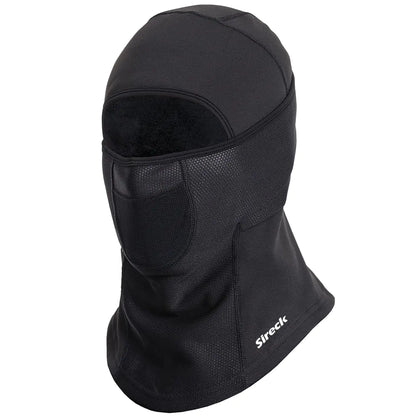 Sireck Cold Weather Balaclava Ski Mask Fleece Thermal Winter Face Mask Head Warmer Windproof Skiing Hunting Survival Motorcycle Accessories & Gear for Men Women(Black)