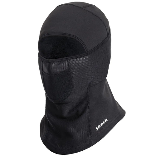 Sireck Cold Weather Balaclava Ski Mask Fleece Thermal Winter Face Mask Head Warmer Windproof Skiing Hunting Survival Motorcycle Accessories & Gear for Men Women(Black)