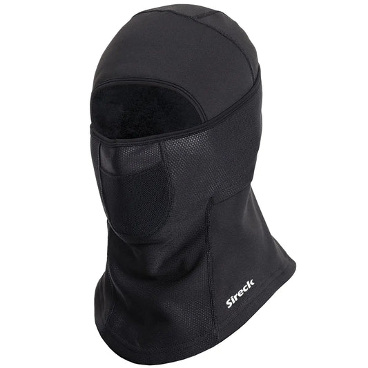 Sireck Cold Weather Balaclava Ski Mask Fleece Thermal Winter Face Mask Head Warmer Windproof Skiing Hunting Survival Motorcycle Accessories & Gear for Men Women(Black)
