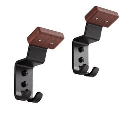 Helmet holder motorcycle helmet holder 1/2-piece set, helmet holder wall mounted with double hooks, helmet hooks suitable for fo