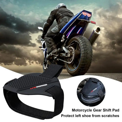 Shoe Cover for Motorcycle Shifter Protector Pad Shoe Gear for Motorbike Perfect Fit Riding Shoe Cover for Boots Sports Shoes