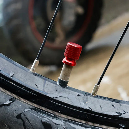 Car Wheel Tire Valve Caps Tyre Stem Covers Airdust Waterproof Aluminum Alloy American Style Valves 12mm Universal Motorcycle