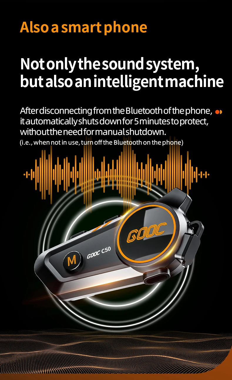 Bluetooth Motorcycle Helmet Headset Headphone Wireless Motor Bike Handsfree Stereo Earphone Speaker Noise Reduction With Mic