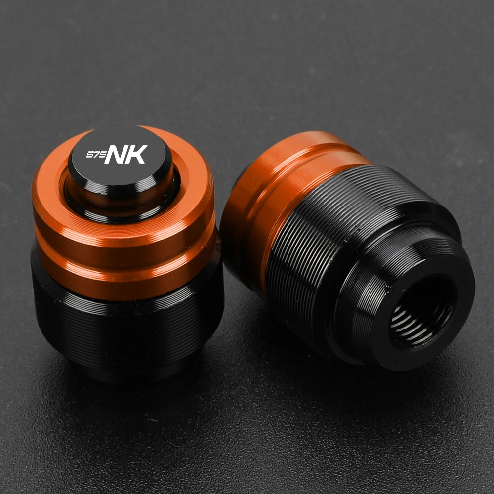 For CFMOTO CF MOTO  675NK 675 nk 675 NK675 2025 2026 Motorcycle Tire Valve Stem Caps Cover Rearview Mirror Plug Hole Screw Cap