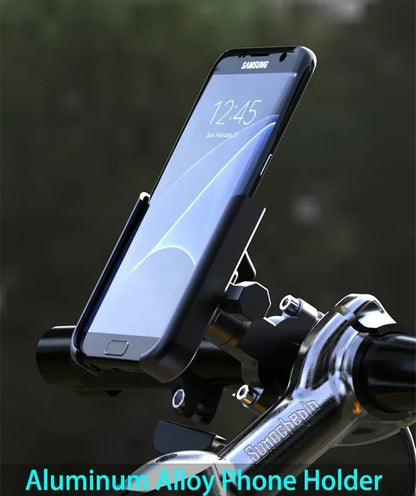M1 Motorcycle Aluminum Alloy Bicycle Mobile Phone Holder Electric Vehicle Navigation Holder Special Motorcycle Riding Holder