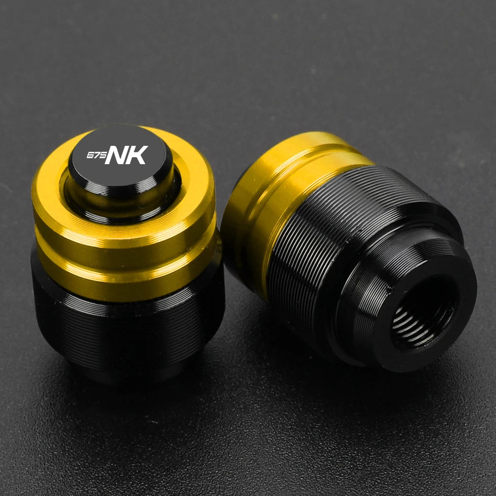 For CFMOTO CF MOTO  675NK 675 nk 675 NK675 2025 2026 Motorcycle Tire Valve Stem Caps Cover Rearview Mirror Plug Hole Screw Cap