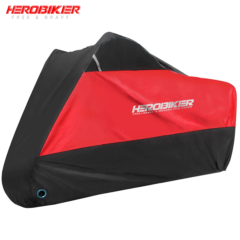 New Motorcycle Cover Funda Moto Rain Cover Waterproof Dustproof UV Protective Cover Coat Indoor Outdoor Motorbike Scooter Cover