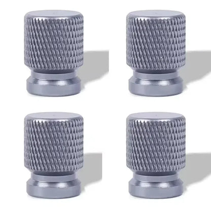 Car Wheel Tire Valve Caps Tyre Stem Covers Airdust Waterproof Aluminum Alloy American Style Valves 12mm Universal Motorcycle