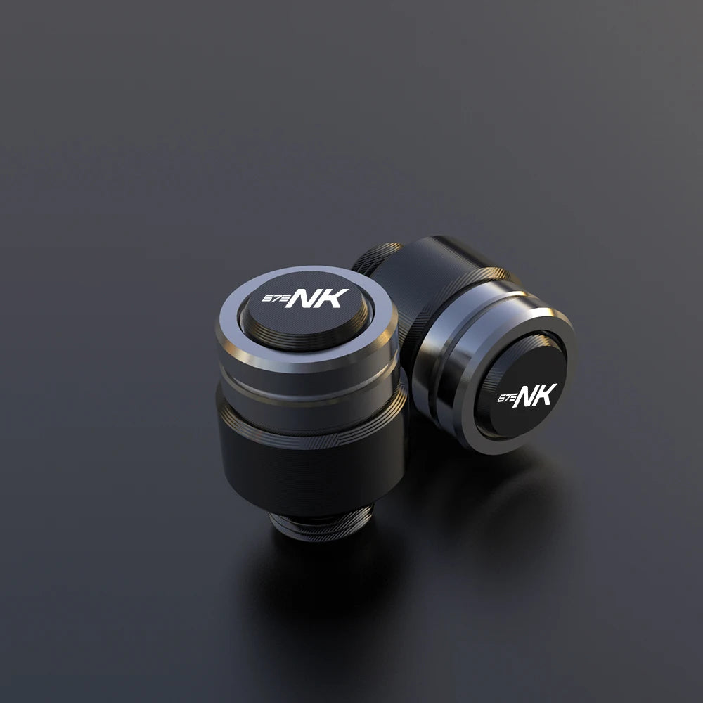 For CFMOTO CF MOTO  675NK 675 nk 675 NK675 2025 2026 Motorcycle Tire Valve Stem Caps Cover Rearview Mirror Plug Hole Screw Cap