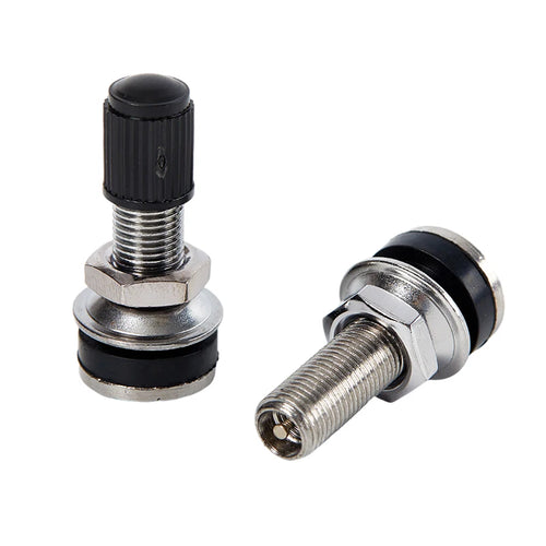 1Pc Motorcycle Wheel Valve 33mm Motorbike Scooter Bike Quad Tubeless Mountain Tyre Valve Dustcap General-purpose