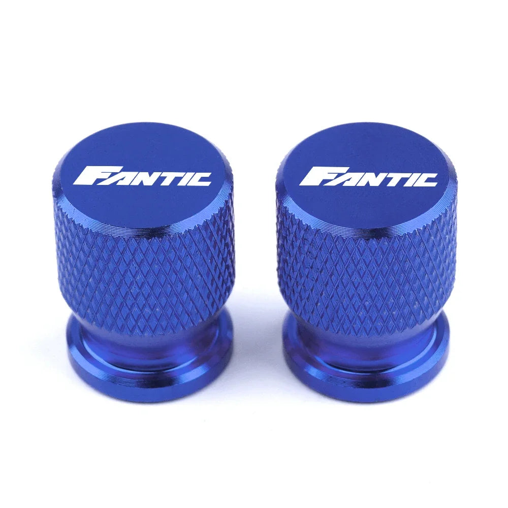 Motorcycle Tire Valve Caps Fit For FANTIC CABALLERO FLAT TRACK 125 250 500 RALLY/SCRAMBLER 500 ENDURO RANGE XE125/XEF250 450/XE5