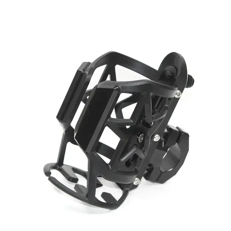 Motorcycle Metal Universal Cup Holder Motorcycle Water Bottle Beverage Support No Punching Required Cup Holder Accessories ﻿