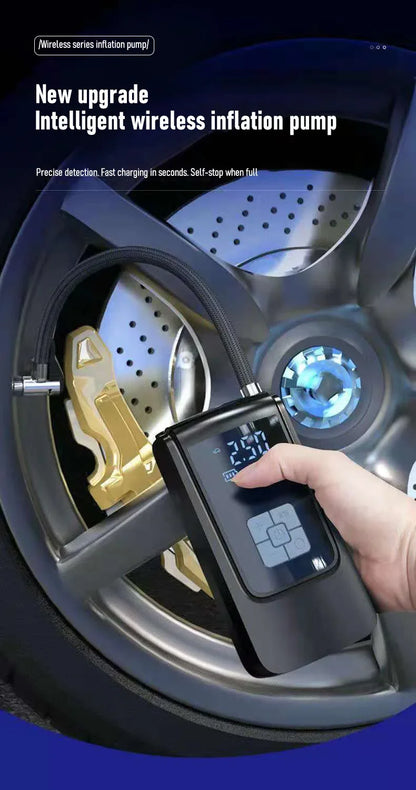 Air Compressor Air Pump For Car Portable Tyre Inflator Electric Motorcycle Pump Air Compressor For Car Motorcycles Bicycles