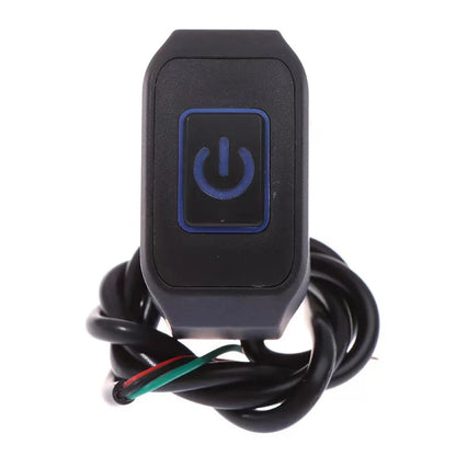 Motorcycle Modified Switch Waterproof Button with LED Light Headlight Horn Control ON OFF Buttton Handlebar Mount Accessories