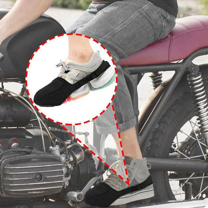 Motorcycle Shoe Protector Shifter Guards Riding Shoe Boot Protector Cover Anti-slip Protective Riding Warm Shoe Cover Gear Shift