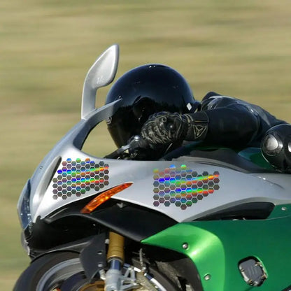 Reflective Stickers for Bikes Multipurpose Motorcycle Reflective Tape Motorcycle Helmets Decals Beautiful Bicycles Stickers