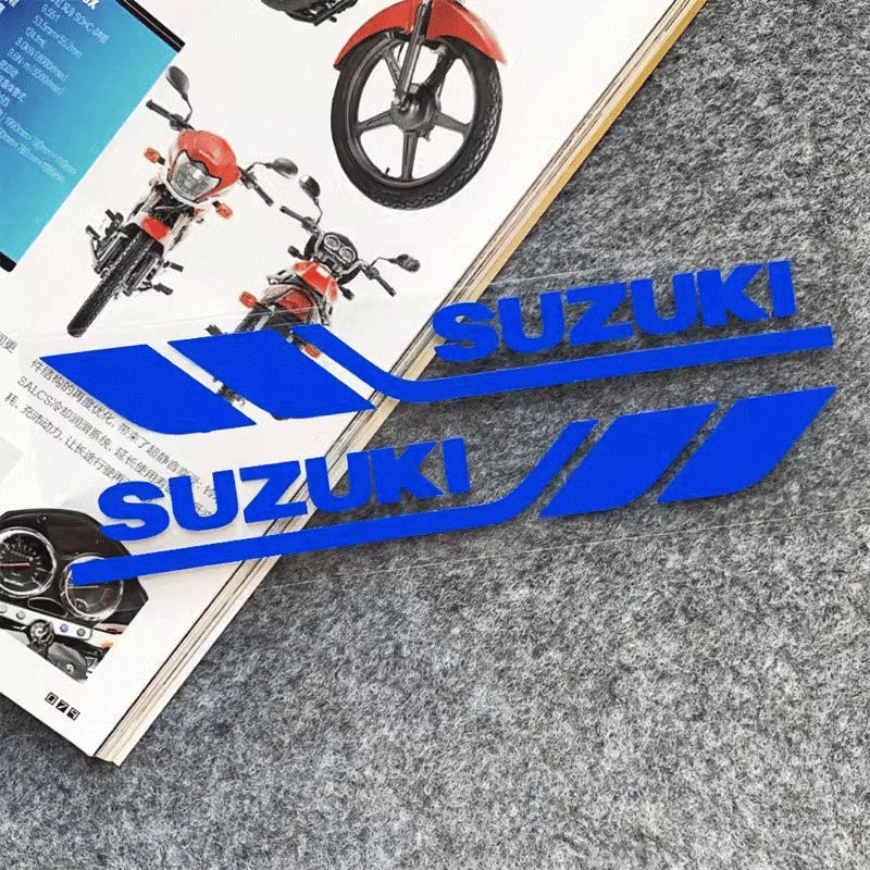 Motorcycle Modification Reflective Stickers Suitable for Dirt Bike Scooter Shock Absorber Stickers Waterproof Decals