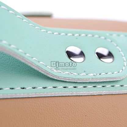 Universal Motorcycle Saddlebag Side Bag  PU Waterproof Travel Bag for Honda Yamaha Suzuki Kawasaki