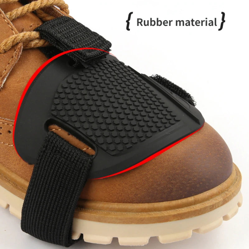Motorcycle Shift Pad Gear Shoes Protective Motorbike Gears Shifter Men Waterproof Protector Motocross Boots Cover Accessories