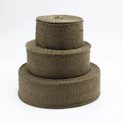Durable Titanium Exhaust Guard Wrap For Motorcycle Heat Protection 5MX5M Anti-Scald Webbing Tape Motocross Pit Bike Accessories