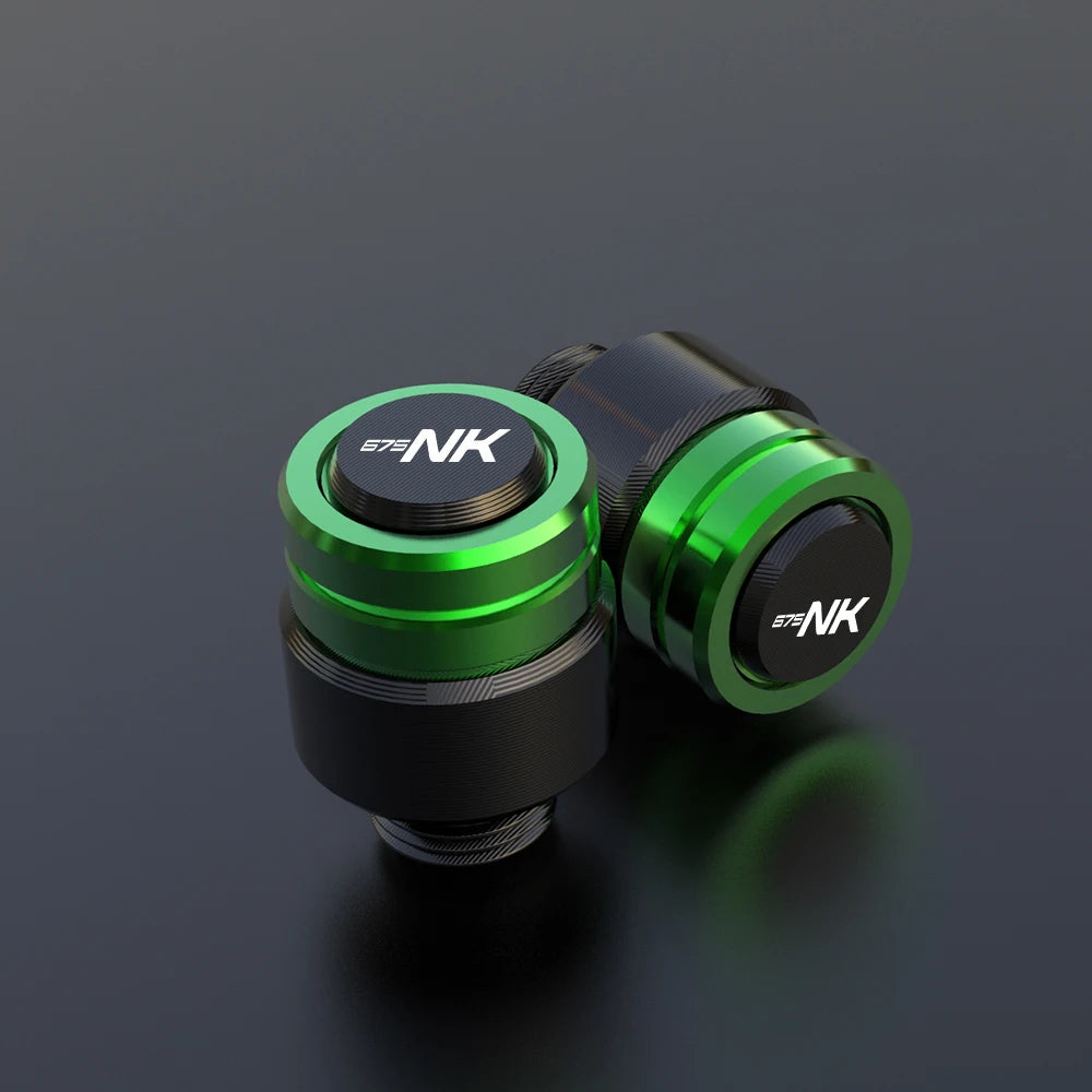 For CFMOTO CF MOTO  675NK 675 nk 675 NK675 2025 2026 Motorcycle Tire Valve Stem Caps Cover Rearview Mirror Plug Hole Screw Cap