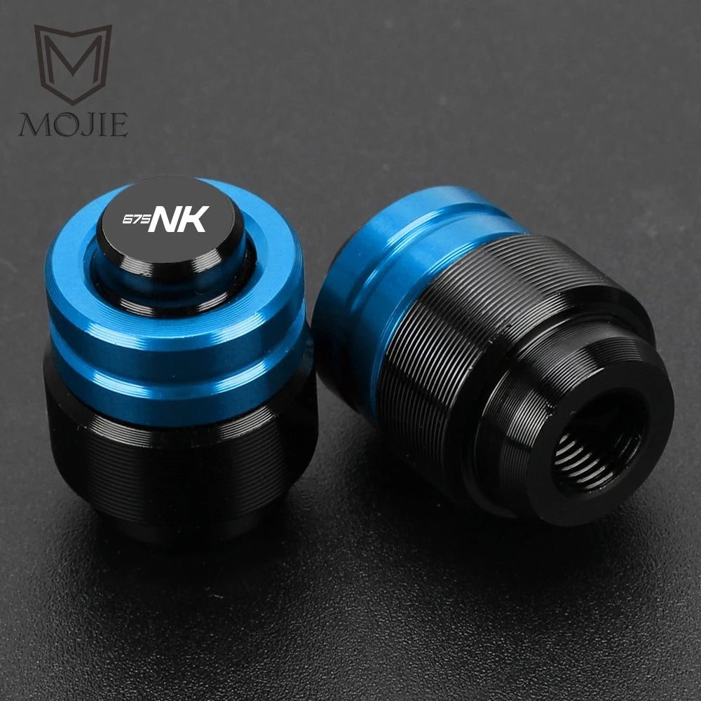 For CFMOTO CF MOTO  675NK 675 nk 675 NK675 2025 2026 Motorcycle Tire Valve Stem Caps Cover Rearview Mirror Plug Hole Screw Cap