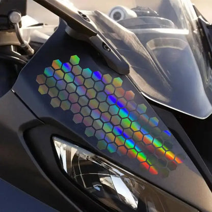 Reflective Stickers for Bikes Multipurpose Motorcycle Reflective Tape Motorcycle Helmets Decals Beautiful Bicycles Stickers