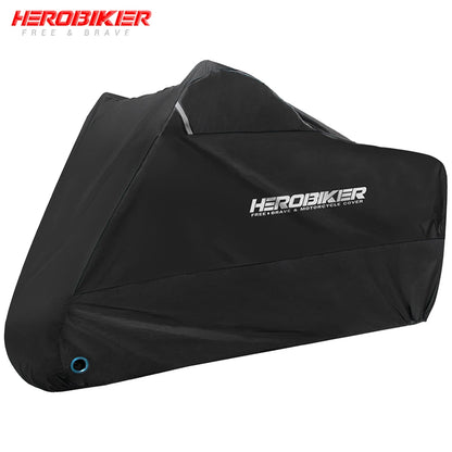 New Motorcycle Cover Funda Moto Rain Cover Waterproof Dustproof UV Protective Cover Coat Indoor Outdoor Motorbike Scooter Cover