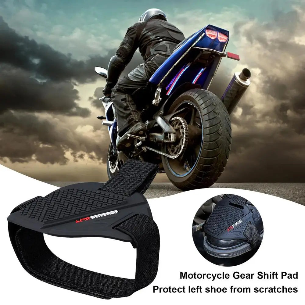 Shoe Cover for Motorcycle Shifter Protector Pad Shoe Gear for Motorbike Perfect Fit Riding Shoe Cover for Boots Sports Shoes