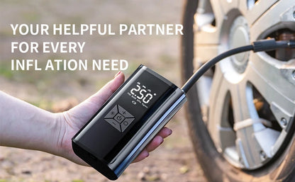 Air Compressor Air Pump For Car Portable Tyre Inflator Electric Motorcycle Pump Air Compressor For Car Motorcycles Bicycles new