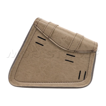 Motorcycle Bag For Harley Sportster Honda Suzuki Yamaha Kawasaki Leather Motorcycle Saddle Bag Waterproof Side Bags Tool Pouch