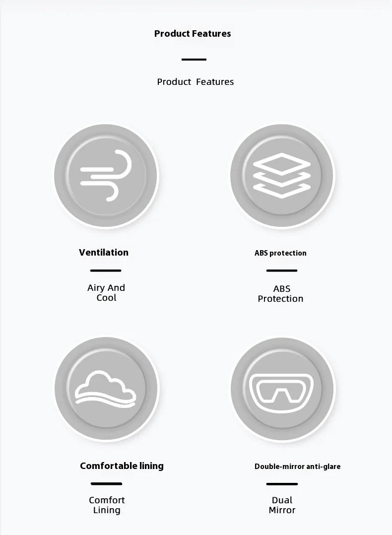 Motorcycle Open Face Helmet For Men And Women Dual Lens Sun Visor Face Shield Top Lightweight Scooter Bike Retro 3/4 Helmet