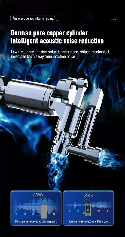 Air Compressor Air Pump For Car Portable Tyre Inflator Electric Motorcycle Pump Air Compressor For Car Motorcycles Bicycles