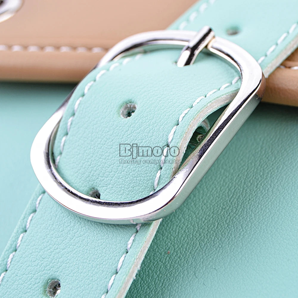 Universal Motorcycle Saddlebag Side Bag  PU Waterproof Travel Bag for Honda Yamaha Suzuki Kawasaki