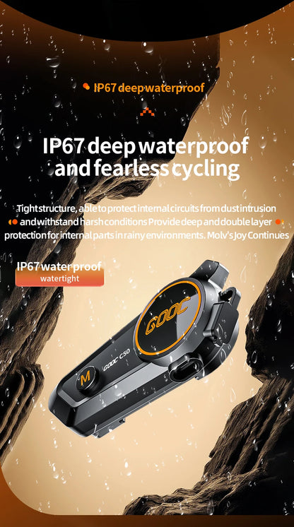 Bluetooth Motorcycle Helmet Headset Headphone Wireless Motor Bike Handsfree Stereo Earphone Speaker Noise Reduction With Mic