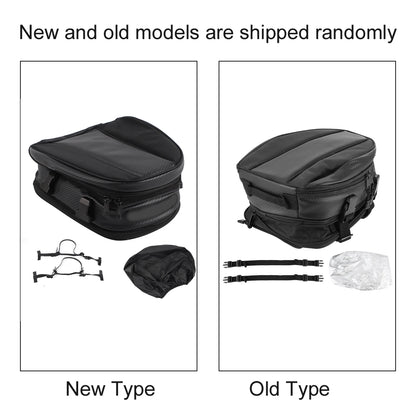 Motorcycle Rear Seat Bag Waterproof Back Saddle Helmet Tail Luggage Bags Box Rear Seat Bag Tail Luggage Box Motorcycle Tail Bag
