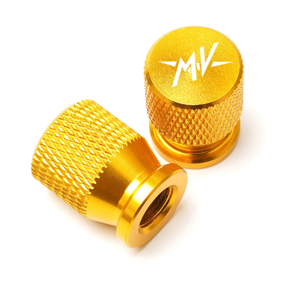 Motorcycle Tire valve caps For mv agusta MV 800 F4 RC BRUTALE 990R Turismo Veloce 800 Rivale 800 Brutale 675 Brutale 800/RR