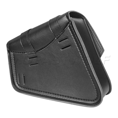 Motorcycle Bag For Harley Sportster Honda Suzuki Yamaha Kawasaki Leather Motorcycle Saddle Bag Waterproof Side Bags Tool Pouch