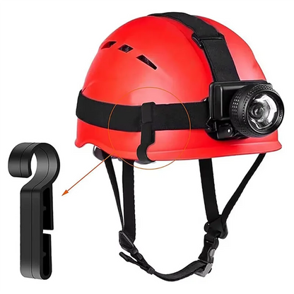 Helmet Clip, Hard Hat, Headlight Buckle Clip, Non-Slip Headband Clip, Durable And Stable Clip Hook, Outdoor 20 Piecesm12k