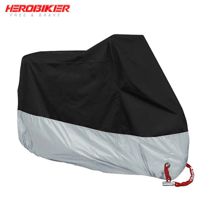 New Motorcycle Cover Funda Moto Rain Cover Waterproof Dustproof UV Protective Cover Coat Indoor Outdoor Motorbike Scooter Cover
