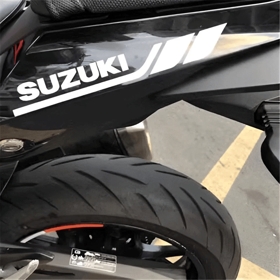 Motorcycle Modification Reflective Stickers Suitable for Dirt Bike Scooter Shock Absorber Stickers Waterproof Decals