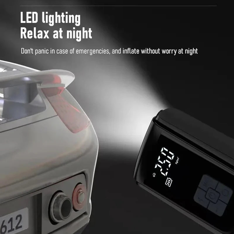 Air Compressor Air Pump For Car Portable Tyre Inflator Electric Motorcycle Pump Air Compressor For Car Motorcycles Bicycles