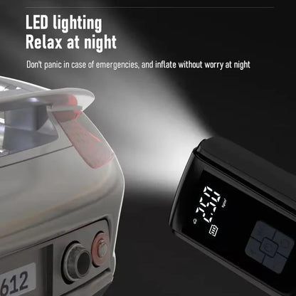 Air Compressor Air Pump For Car Portable Tyre Inflator Electric Motorcycle Pump Air Compressor For Car Motorcycles Bicycles