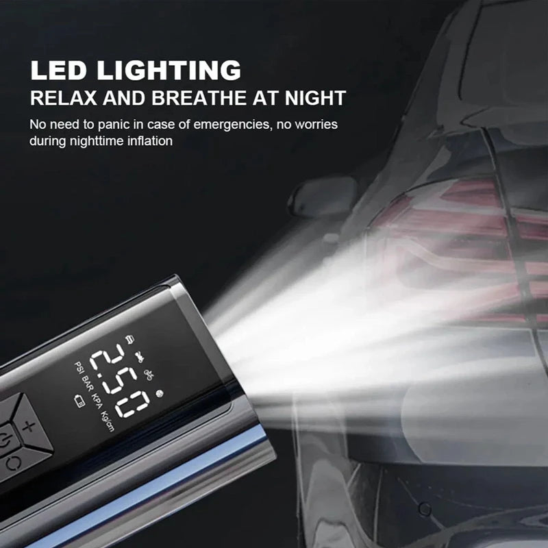 Air Compressor Air Pump For Car Portable Tyre Inflator Electric Motorcycle Pump Air Compressor For Car Motorcycles Bicycles new