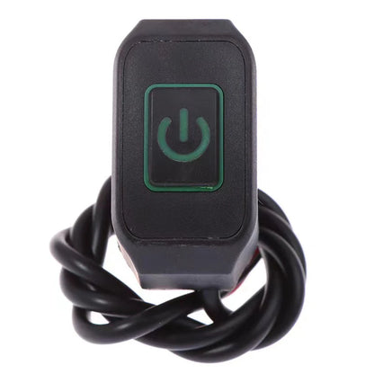 Motorcycle Modified Switch Waterproof Button with LED Light Headlight Horn Control ON OFF Buttton Handlebar Mount Accessories