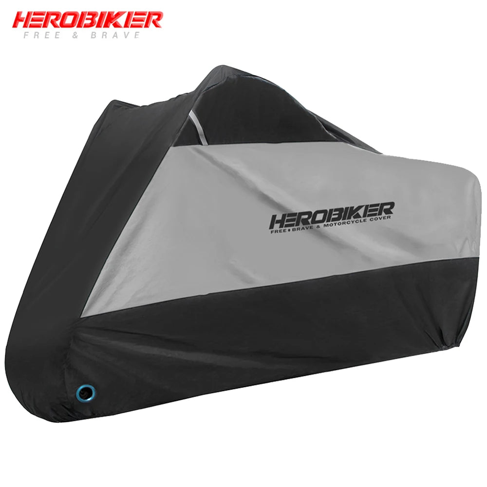 New Motorcycle Cover Funda Moto Rain Cover Waterproof Dustproof UV Protective Cover Coat Indoor Outdoor Motorbike Scooter Cover