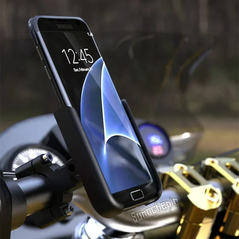 M1 Motorcycle Aluminum Alloy Bicycle Mobile Phone Holder Electric Vehicle Navigation Holder Special Motorcycle Riding Holder
